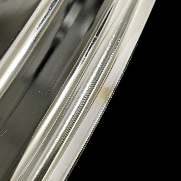 Vintage 1950s Kromex Chrome Covered Butter Dish with Glass Insert - Made in USA - Picture 9 of 10